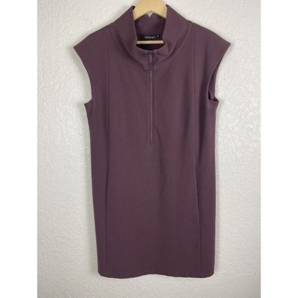 Lafayette 148 New York Womens Dress Medium Purple Eggplant Office‎ Career Fall